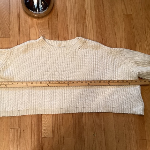 Moth (Anthropologie) Sweater, Cream, Yak blend, Size Medium - Picture 8 of 8